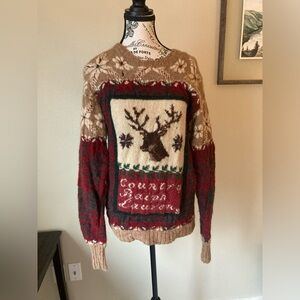 Vintage Polo Ralph Lauren Country knit sweater